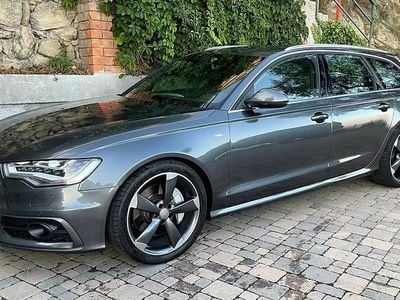 Gris Occasion 2014 Audi A6 S-Line Break | 24 990 €