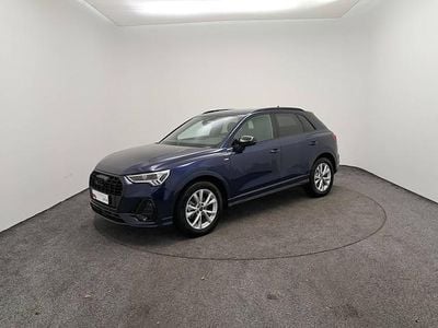 Bleu navarre métallisé Occasion 2025 Audi Q3 S-line plus SUV | 43 990 € (Prix juste)
