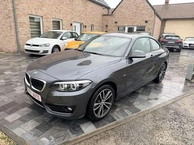 Occasion BMW 218 Sport Line 136 ch (100 kW) 2018 Gris Coupé