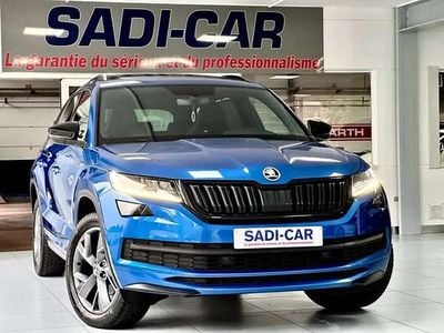 Occasion Skoda Kodiaq SportLine 150 ch (110 kW) 2020 Bleu SUV