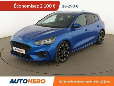 Occasion Ford Focus ST-Line 125 ch (91 kW) 2019 Bleu Berline