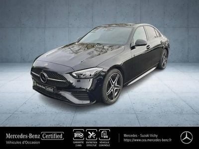 Occasion Mercedes C220 AMG line 200 ch (147 kW) 2025 Noir obsidienne métallisé Berline
