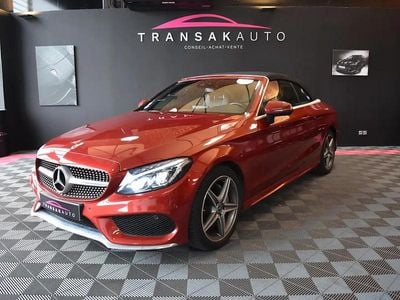 Rouge Occasion 2017 Mercedes C200 AMG line Cabriolet | 28 990 € (Prix juste)