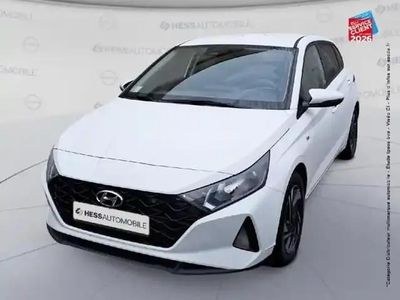 Blanc Occasion 2021 Hyundai i20 Berline | 15 499 € (Prix juste)