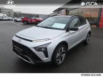 Occasion Hyundai Bayon 2022 Sleek silver métal/toit/rétros black SUV