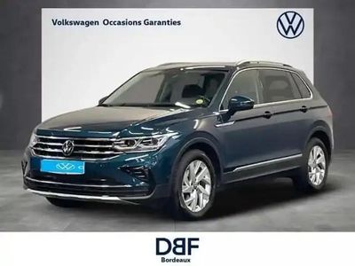 Bleu Occasion 2022 VW Tiguan Elegance SUV | 31 499 € (Prix juste)