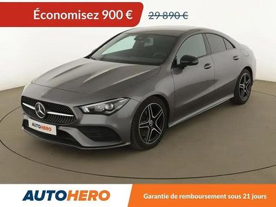 Gris Occasion 2019 Mercedes CLA200 AMG line Berline | 28 990 € (Prix juste)