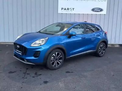 Bleu métallisé Occasion 2024 Ford Puma Titanium S | 20 900 € (Prix juste)