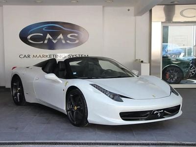 Blanc Occasion 2012 Ferrari 458 Cabriolet | 219 900 €