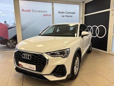 Blanc ibis Occasion 2021 Audi Q3 Sportback Design SUV | 29 990 €
