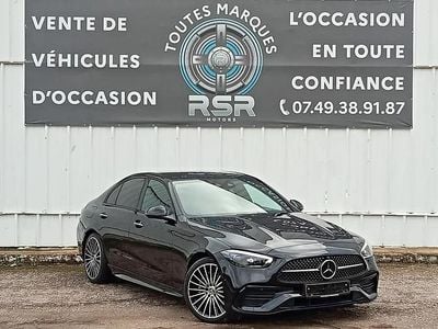 Noir Occasion 2023 Mercedes C220 AMG line Berline | 51 990 €