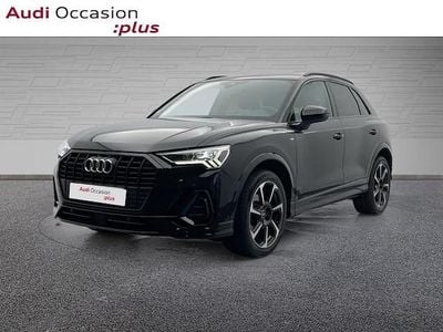 Occasion Audi Q3 S-Line 150 ch (110 kW) 2021 Noir mythic métallisé SUV