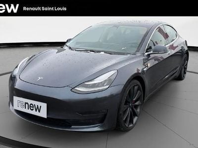 Gris Occasion 2020 Tesla Model 3 Standard Range Plus Berline | 27 999 € (Prix assez cher)