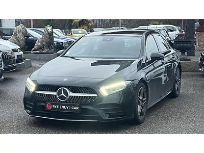 Noir Occasion 2021 Mercedes A200 AMG line Berline | 24 990 € (Prix juste)