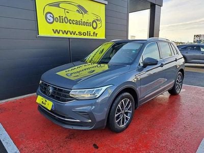Gris Occasion 2021 VW Tiguan Life SUV | 25 490 € (Bon prix)