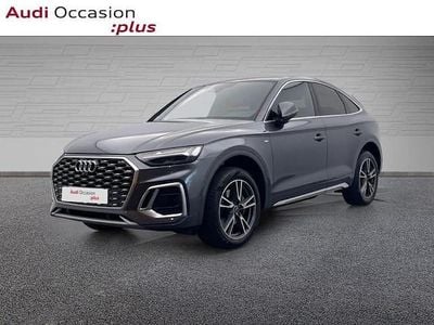 Gris daytona nacré Occasion 2023 Audi Q5 S-Line SUV | 48 968 € (Prix assez cher)