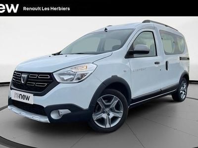 Blanc Occasion 2020 Dacia Dokker Stepway Monospace | 16 590 € (Prix juste)