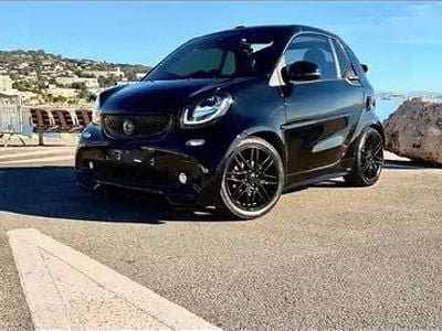 Occasion Smart ForTwo Cabrio Brabus 122 ch (89 kW) 2018 Noir Cabriolet