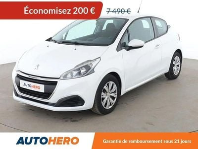 Blanc Occasion 2015 Peugeot 208 Active Citadine | 7 290 € (Bon prix)