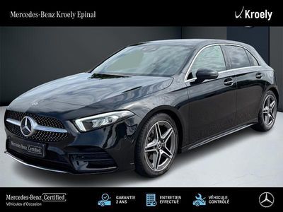Noir Occasion 2021 Mercedes A180 AMG line Berline | 27 990 € (Prix cher)