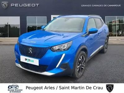 Teinte spéciale bleu vertigo Occasion 2021 Peugeot e-2008 SUV | 15 470 € (Bon prix)