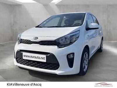 Blanc celeste Occasion 2021 Kia Picanto Motion Citadine | 8 990 € (Prix juste)