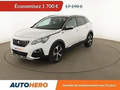 Blanc Occasion 2018 Peugeot 3008 Crossway SUV | 15 490 € (Prix juste)