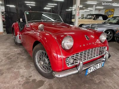 Rouge Occasion 1958 Triumph TR3 Cabriolet | 21 990 €