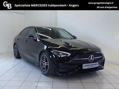 Noir Occasion 2024 Mercedes C200 AMG line Berline | 46 900 € (Prix assez cher)