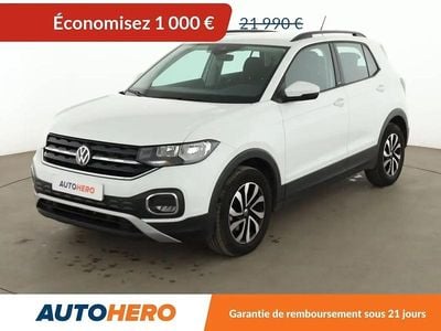 Blanc Occasion 2022 VW T-Cross Active SUV | 20 990 € (Prix juste)