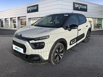 Blanc banquise (o) Occasion 2023 Citroën C3 PureTech Citadine | 12 408 € (Bon prix)