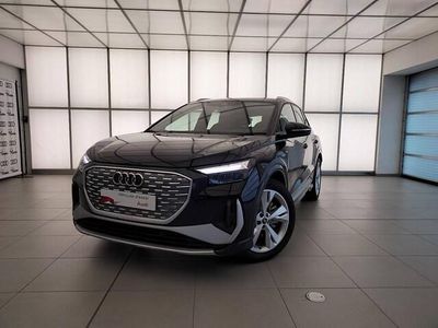 Noir mythic métallisé Occasion 2025 Audi Q4 e-tron Advanced Plus SUV | 57 900 €