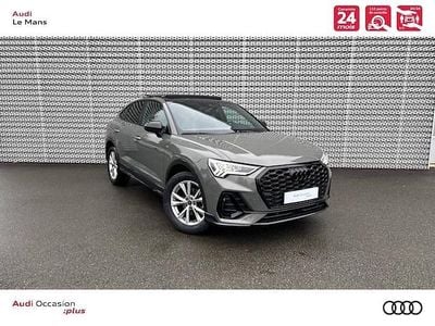 Gris chronos métallisé Occasion 2025 Audi Q3 Sportback S-line plus SUV | 46 890 € (Prix juste)