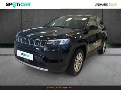 Solid black Occasion 2025 Jeep Compass Altitude SUV | 41 991 €