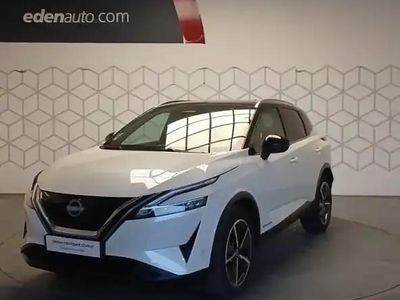 Blanc lunaire biton noir Occasion 2023 Nissan Qashqai SUV | 30 490 €