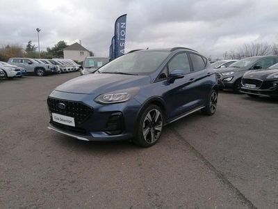 Bleu azur métallisée Occasion 2022 Ford Fiesta Active X Citadine | 15 999 € (Prix juste)