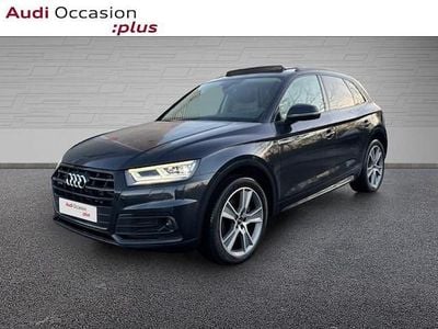 Occasion Audi Q5 S-Line 245 ch (180 kW) 2019 Bleu lunaire métallisé SUV