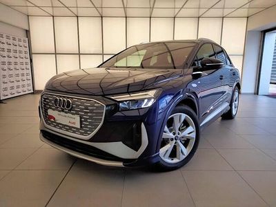 Bleu navarre métallisé Occasion 2025 Audi Q4 e-tron S-Line SUV | 61 900 €