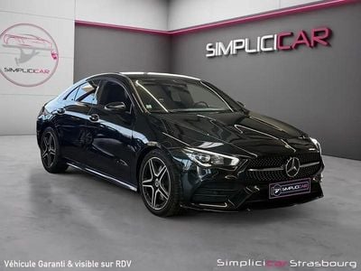 Noir Occasion 2019 Mercedes CLA220 AMG line Berline | 24 990 €
