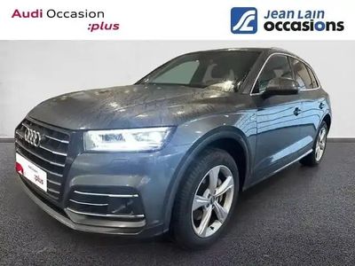 Gris daytona nacré Occasion 2020 Audi Q5 S-Line SUV | 38 990 € (Prix juste)