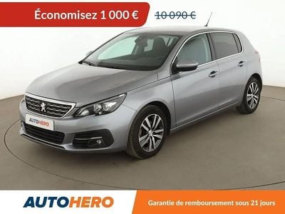 Occasion Peugeot 308 Allure 131 ch (96 kW) 2018 Gris Berline