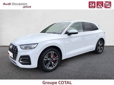 Blanc glacier métallisé Occasion 2023 Audi Q5 Advanced SUV | 54 900 € (Prix cher)