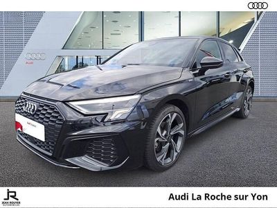 Noir mythe métallisé Occasion 2022 Audi A3 S-Line Berline | 29 490 € (Prix juste)