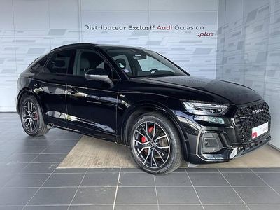 Noir mythe métallisé Occasion 2023 Audi Q5 Sportback S-Line SUV | 56 990 € (Prix assez cher)