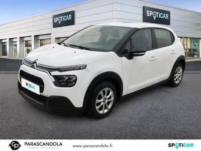 Blanc banquise (o) Occasion 2020 Citroën C3 Feel Berline | 9 990 € (Prix juste)