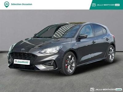 Gris Occasion 2021 Ford Focus ST-Line X Berline | 19 889 € (Prix juste)
