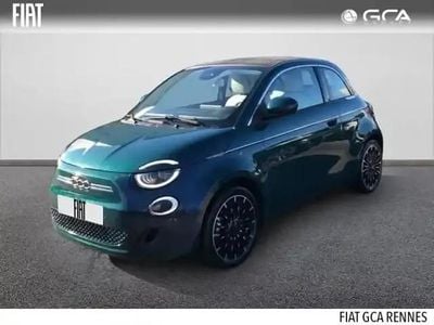 Occasion Fiat 500e La Prima 2022 Ocean green métal Cabriolet