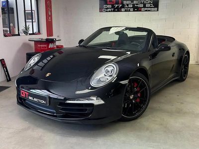 Noir Occasion 2013 Porsche 911 Carrera 4S Cabriolet Cabriolet | 112 900 € (Prix assez cher)