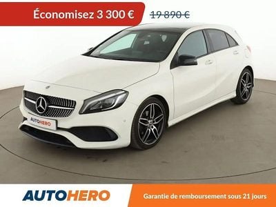 Occasion Mercedes A200 136 ch (100 kW) 2017 Blanc Berline