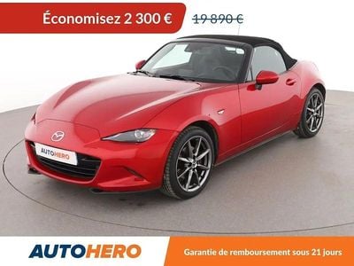 Rouge Occasion 2016 Mazda MX5 Cabriolet | 17 590 €